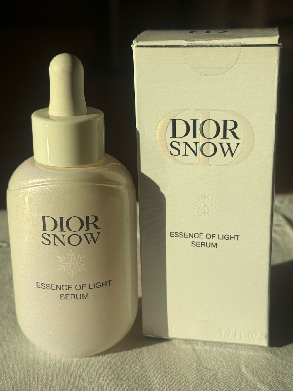 Dior Snow Essence of Light Brightening Serum 1.7 oz 50ml New in Box
